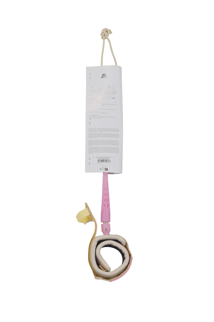 Summer vibes Session Bodyboard Bicep Coil Leash - Pink