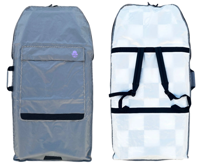 Summer Vibes Lite Bodyboard Backpack Boardbag - Grey