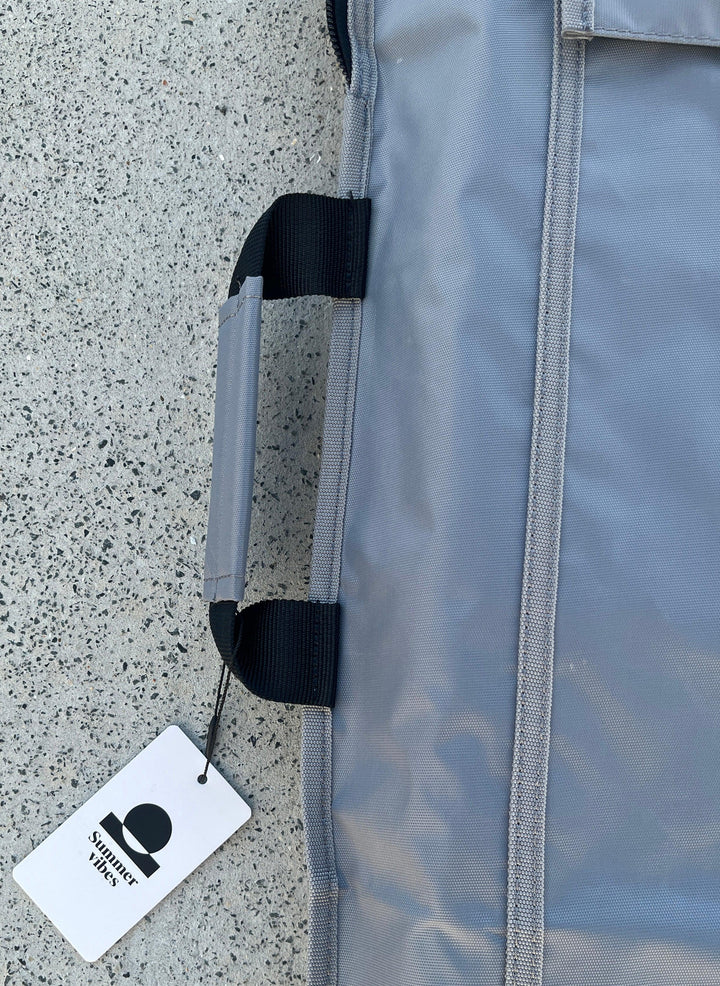 Summer Vibes Lite Bodyboard Backpack Boardbag - Grey