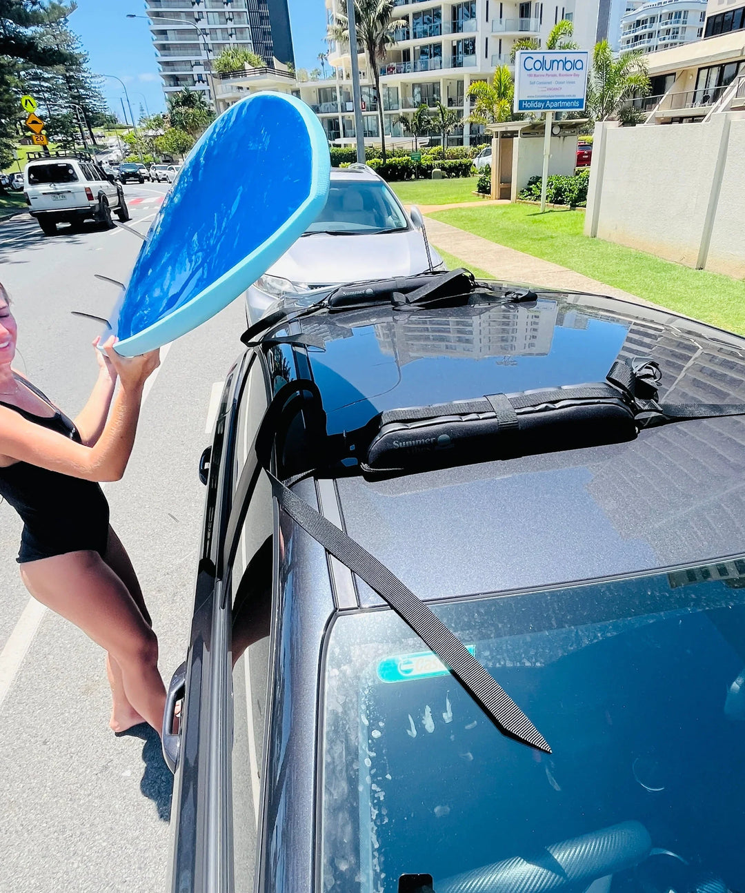Summer vibes Mini Mal 6' Softboard - Blue Blue