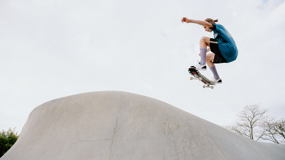Quiksilver Shred Street Complete Skateboard - Summer vibes
