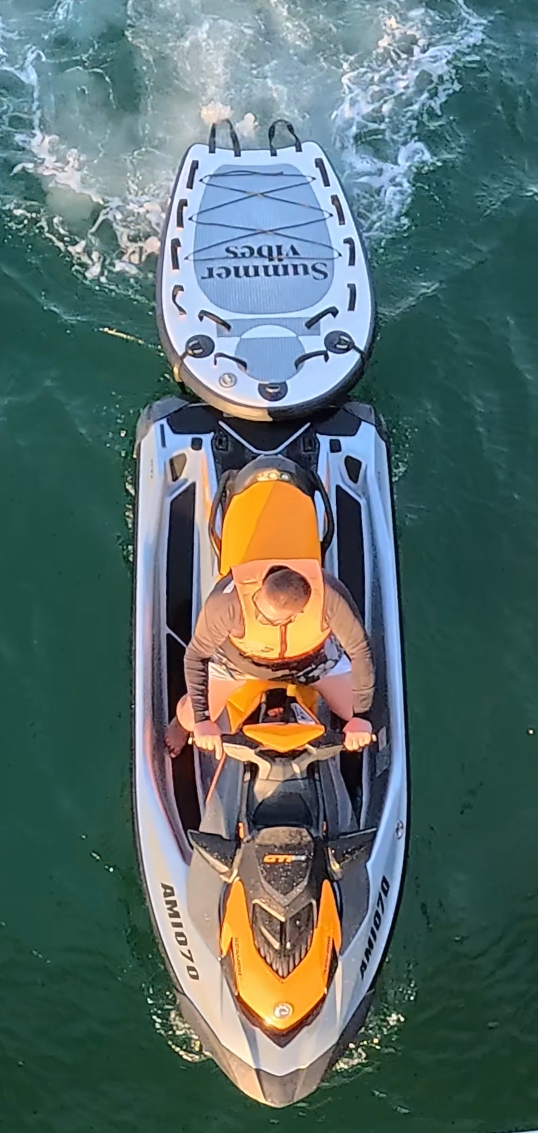 Summer vibes Jet Ski PWC Rescue Transport Sled