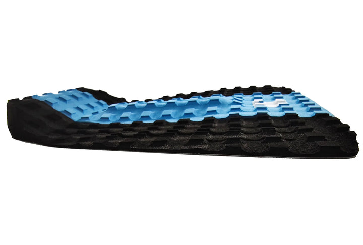 Summer vibes Session 3-Piece GROM SIZE surfboard deck grip traction tail pad - Blue