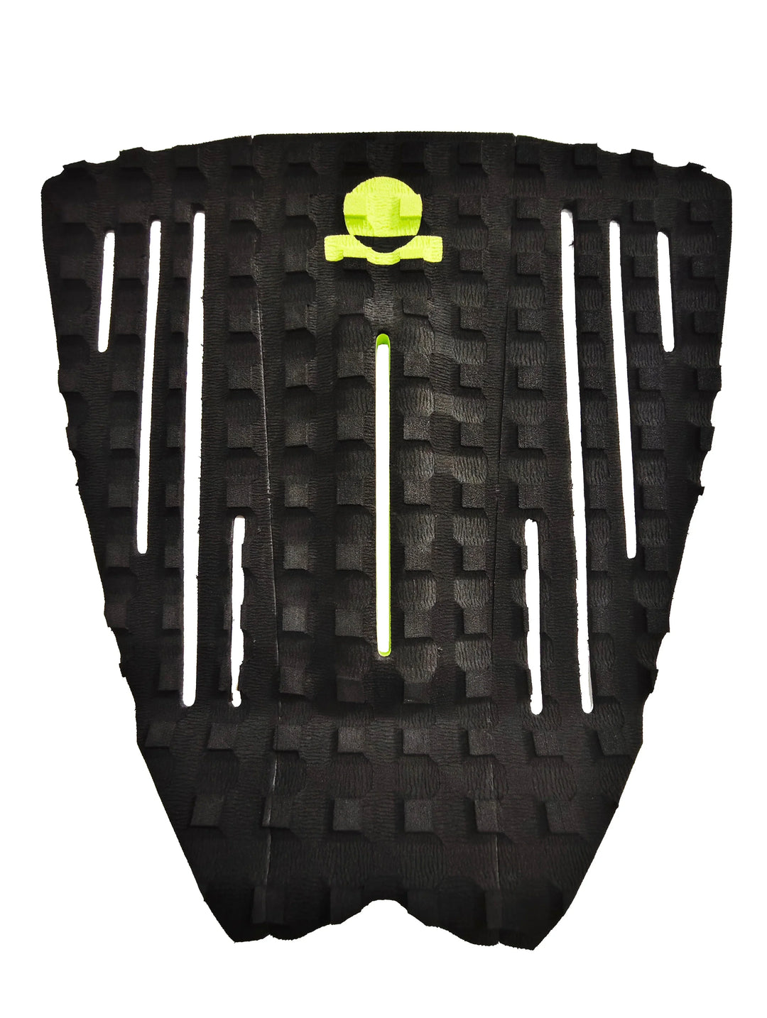 Summer vibes Session 3-Piece GROM SIZE surfboard deck grip traction tail pad - Yellow