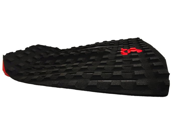 Summer vibes Session 3-Piece GROM SIZE surfboard deck grip traction tail pad - Red