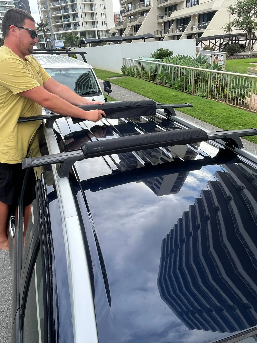 Summer Vibes Roof rack protection pads - Double Side
