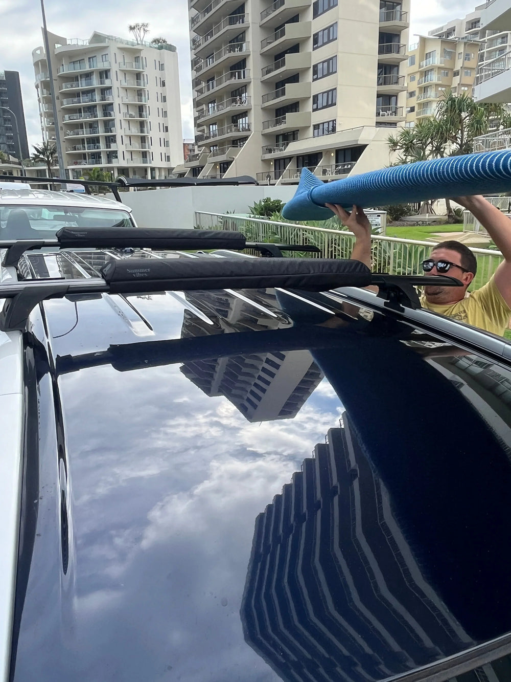 Summer Vibes Roof rack protection pads - Double Side