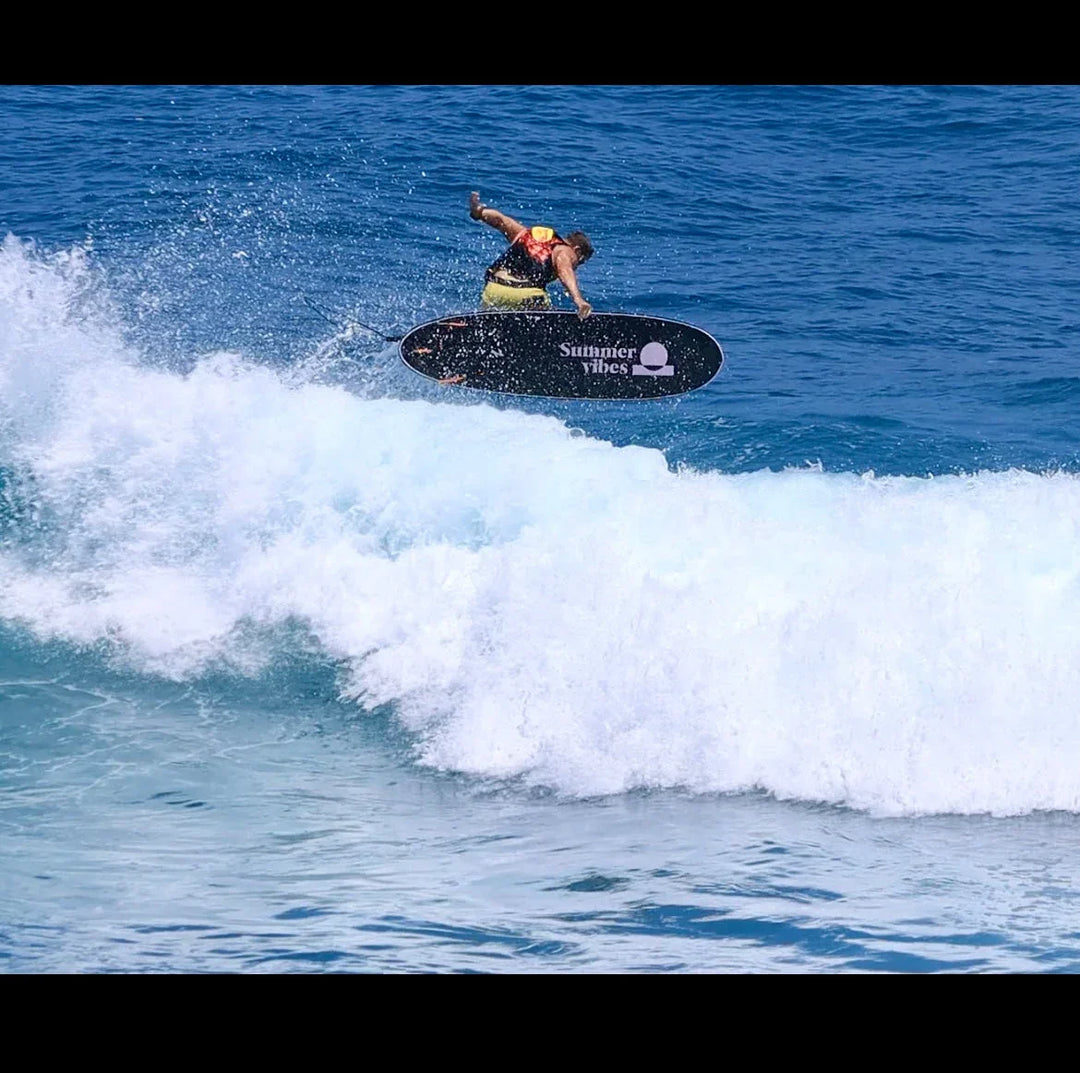 Summer vibes Limited Team Edition Softboard Mini Mal 7' - Black Pink