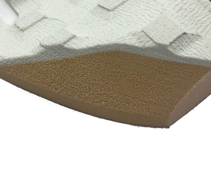 Summer Vibes Session 2-Piece surfboard deck grip traction pad - MINT TAN