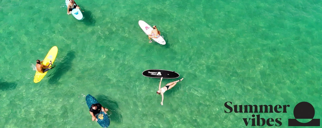 Summer vibes Limited Team Edition Softboard Mini Mal 7' - Black Pink
