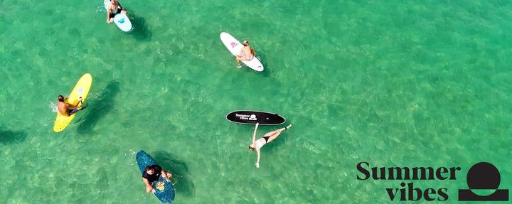 Summer vibes Limited Team Edition Softboard Mini Mal 7' - Black Pink