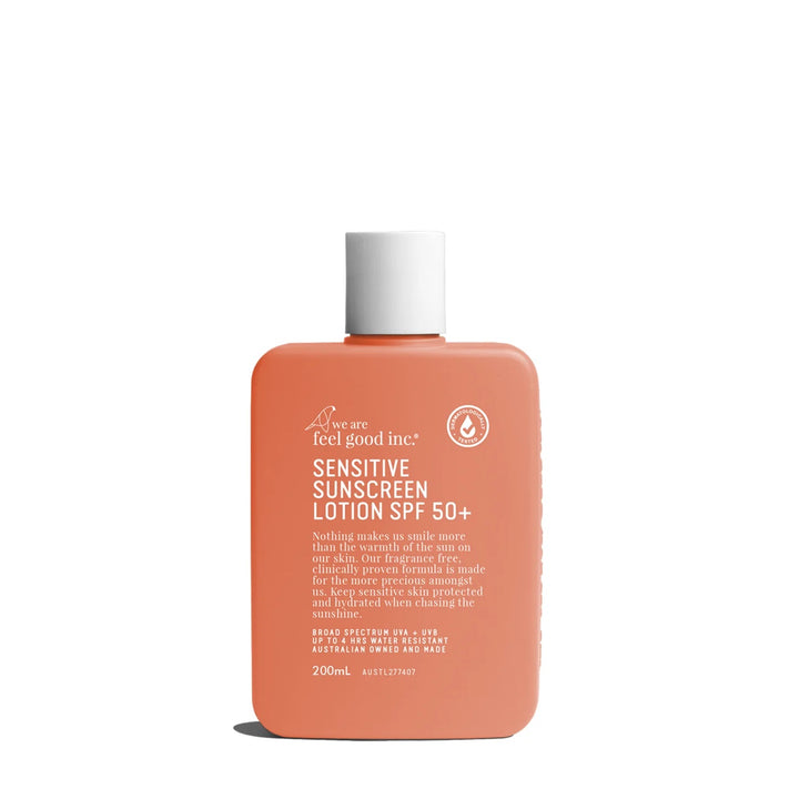 We Are Feel Good Inc Sunscreen Sensitive Sunscreen Lotion SPF50+ - 200ml