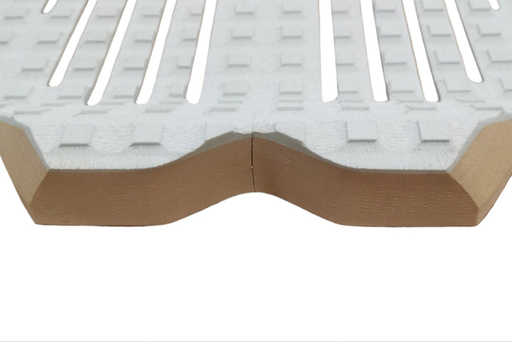 Summer Vibes Session 2-Piece surfboard deck grip traction pad - MINT TAN