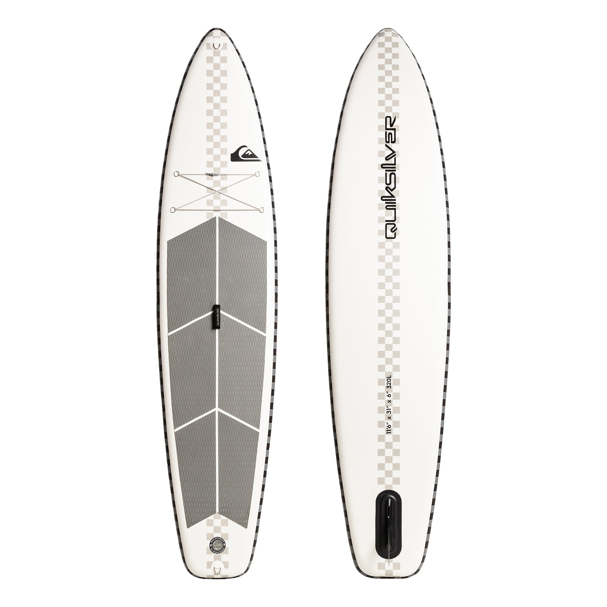Quiksilver iSUP 11’6 performance touring SUP side profile