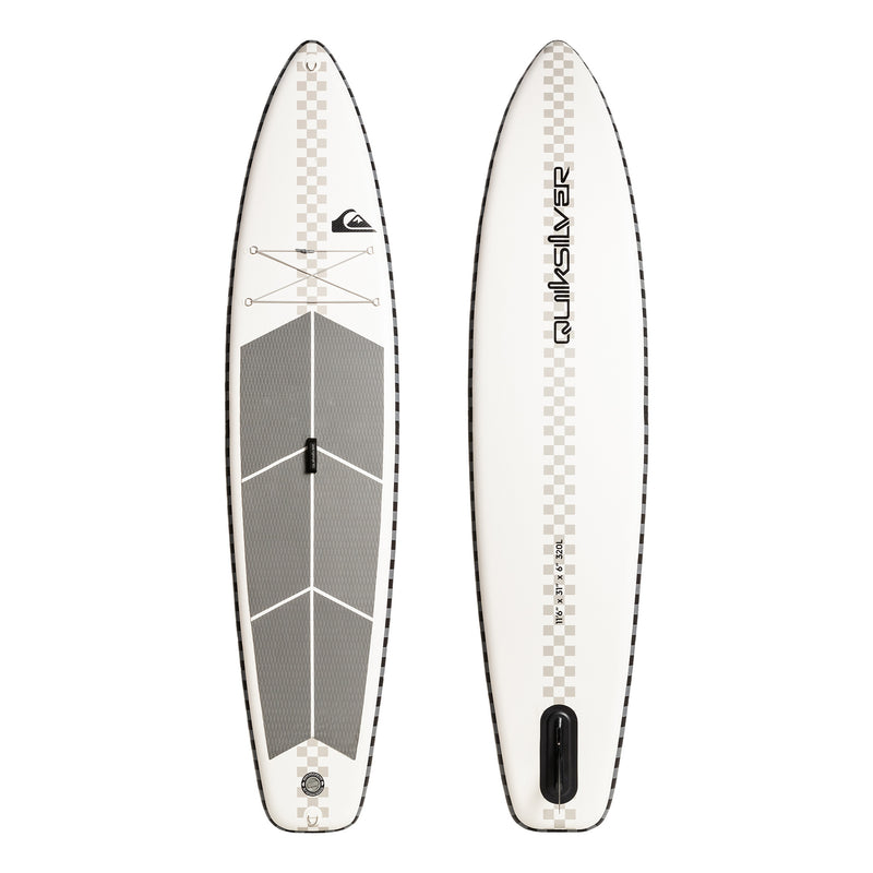 Quiksilver inflatable paddleboard package with paddle and pump