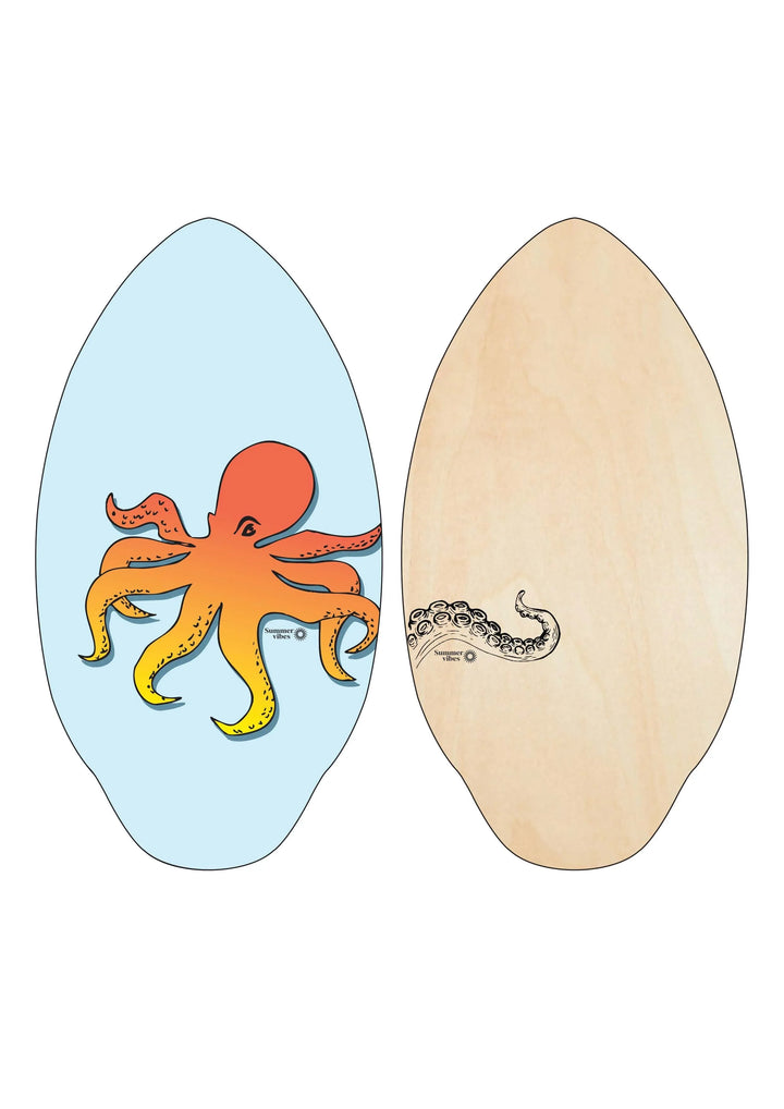 Summer vibes Sessions Skimboard - Blue