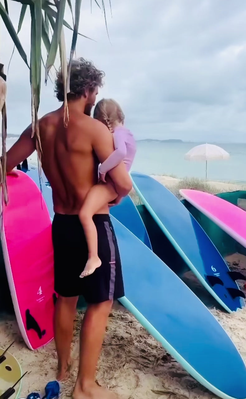 Summer Vibes Grom 4' Softboard - Pink