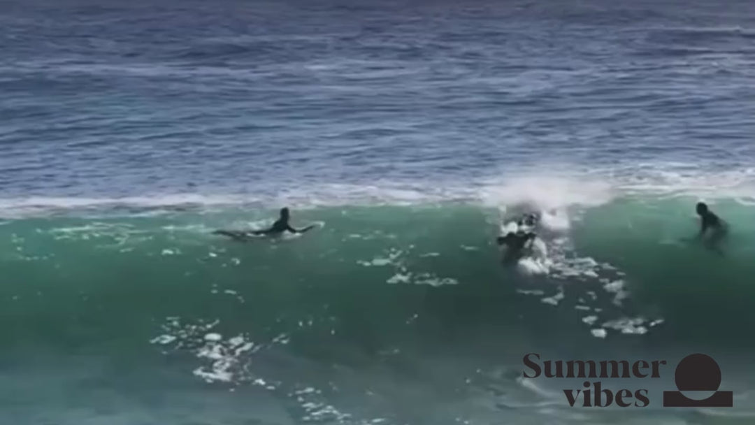 Summer vibes Mini Mal 7' Softboard - Pink White