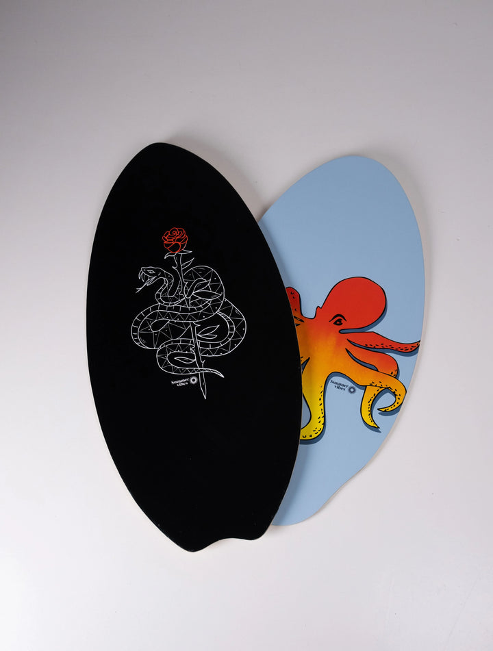Summer vibes Sessions Skimboard - Black