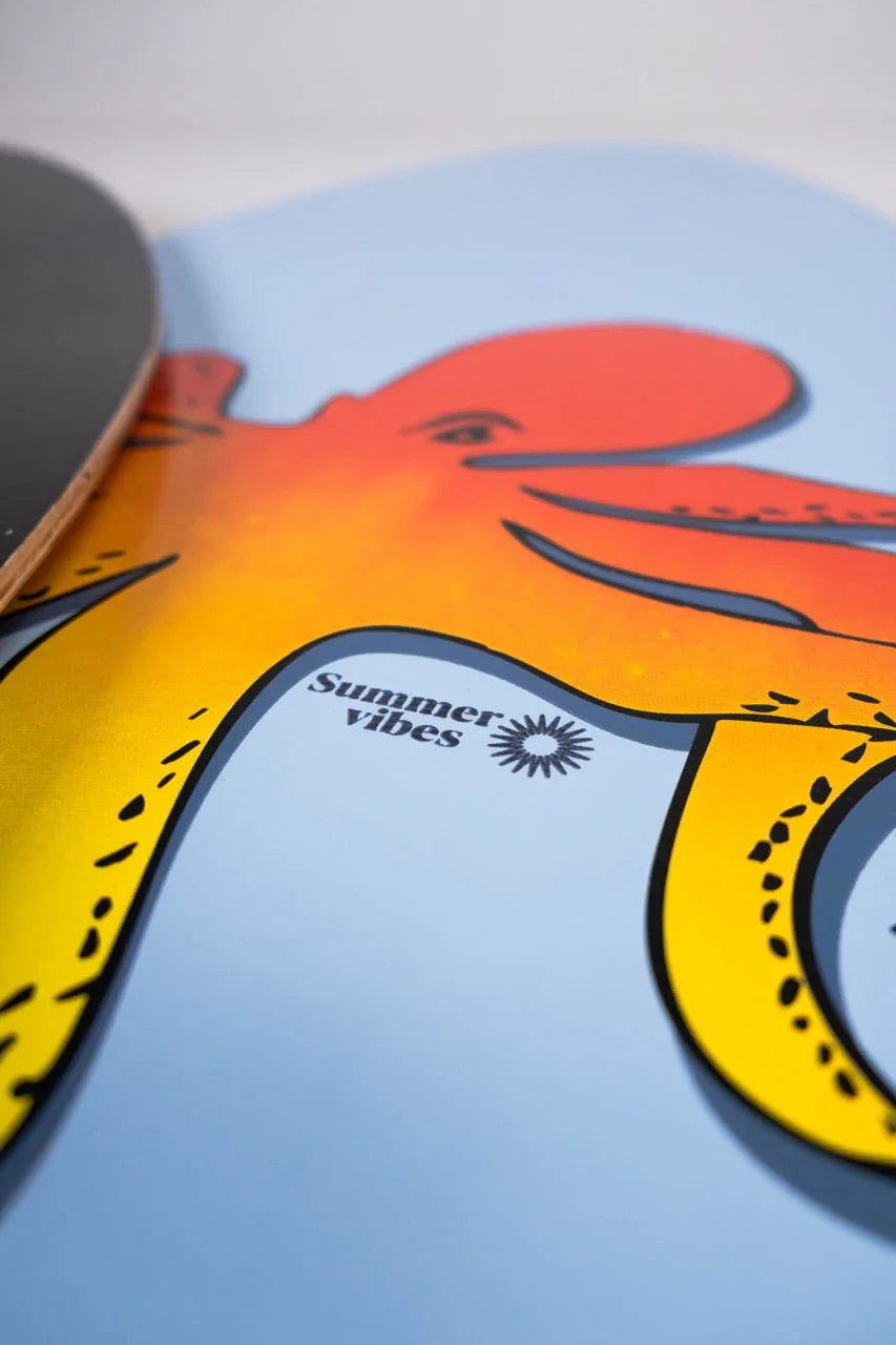 Summer vibes Sessions Skimboard - Blue