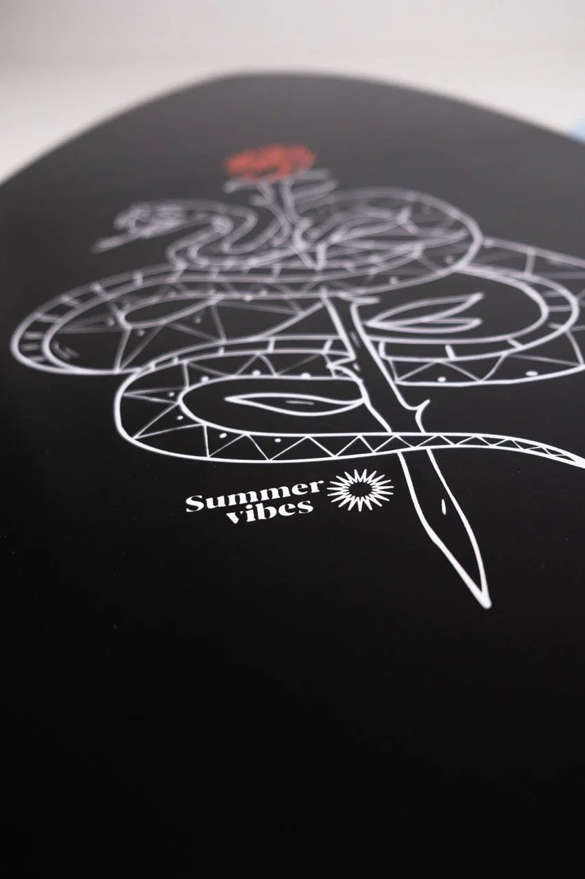 Summer vibes Sessions Skimboard - Black